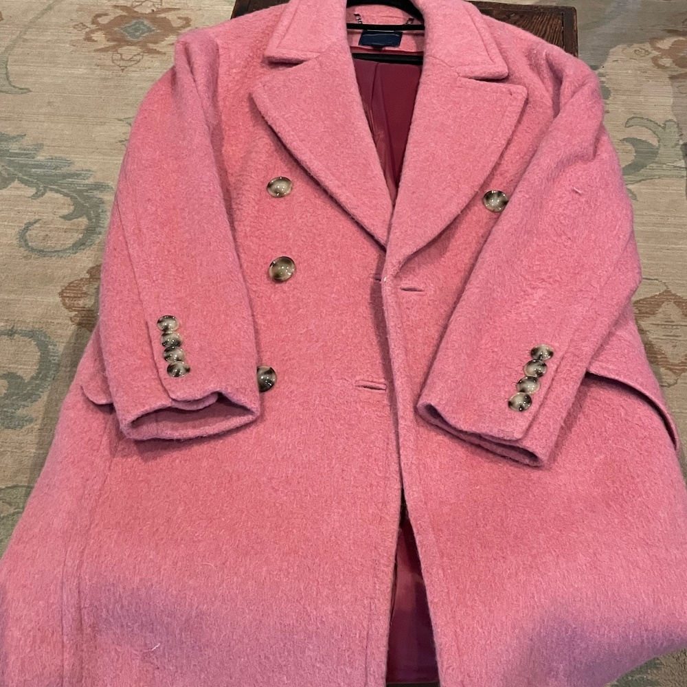 Brooks Brothers Wool Alpaca Car Coat
